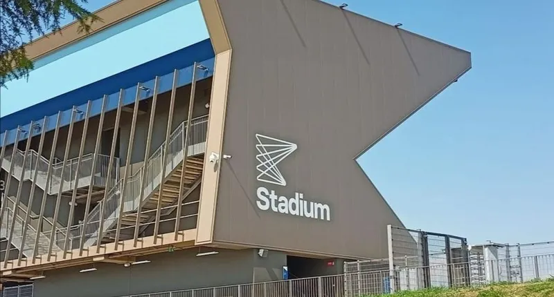 Immagine spalti stadio Albinoleffe, Zanica
